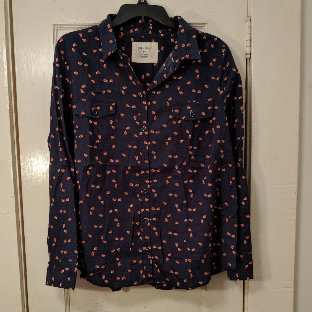Sonoma ladybug top